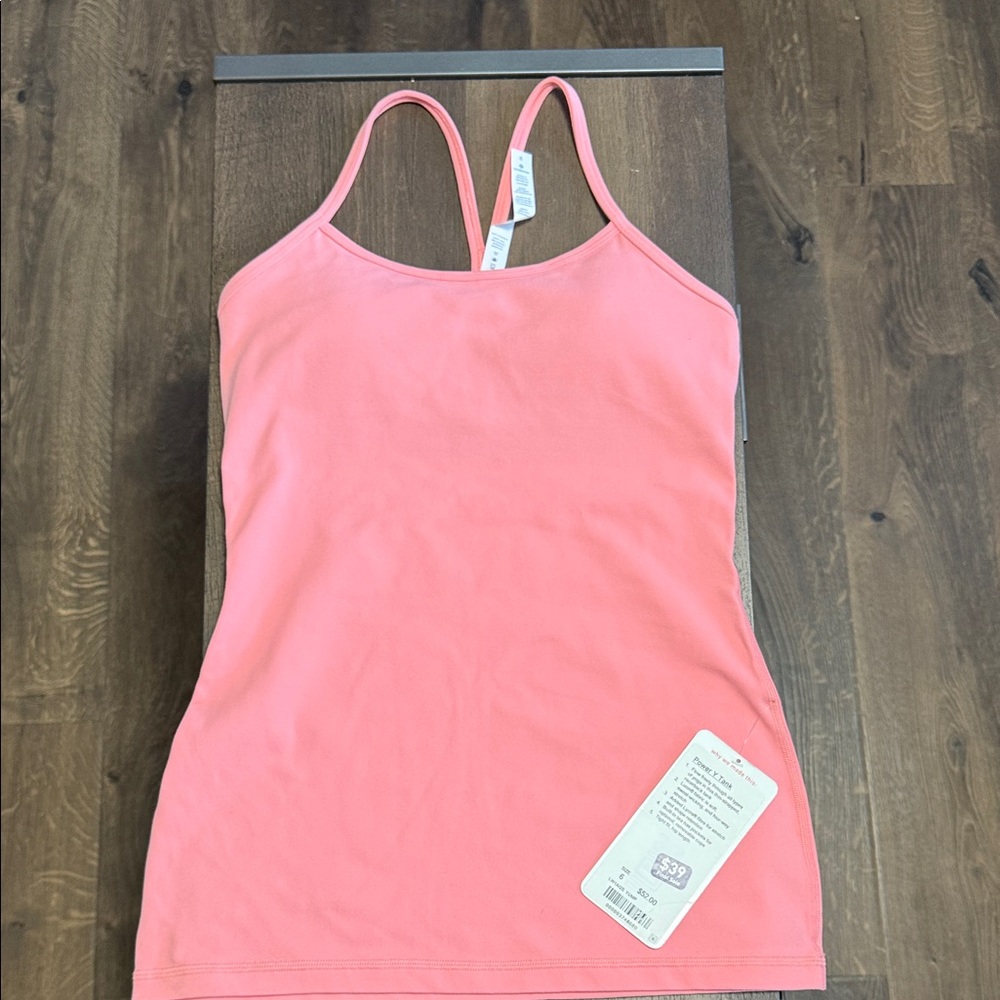 NWT Lululemon Power Y Tank